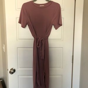 Mod Ref midi dress with tie